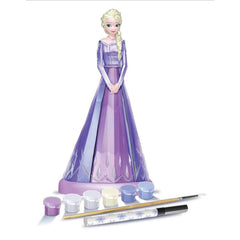 Cra-Z-Art Disney Frozen II Paint Your Own Light-Up Elsa 3D Sculpture