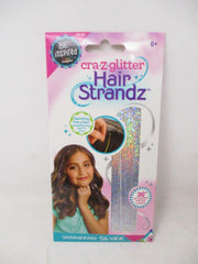 Cra-Z-Art Glitter Hair Strandz – Shimmering Silver Fairy Hair