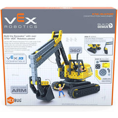 HEXBUG VEX Robotics Excavator – 370-Piece STEM Build