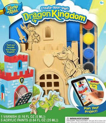 MasterPieces Works of Ahhh Dragon Kingdom Wood Painting Kit