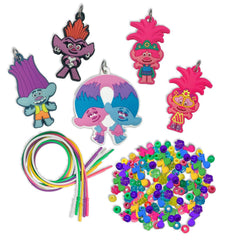 Tara Toys Trolls Necklace Activity Set – Makes 5 Necklaces