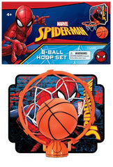 JA-RU Marvel Spider-Man Mini Basketball Hoop Set with Ball