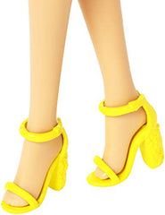 Barbie Doll with 4 Complete Outfits, Shoes & Accessories Set