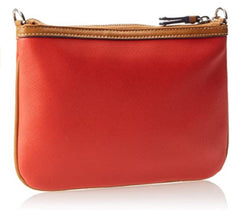 Nine West Prep It Up Clutch — Fire, Dark Camel & Navy