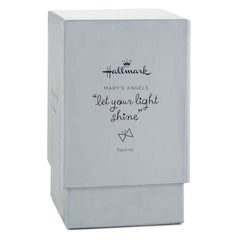 Hallmark Mary's Angels Let Your Light Shine Porcelain Figurine