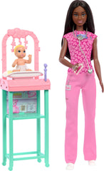 Barbie Baby Doctor Playset with Doll, Baby & Accessories
