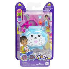 Polly Pocket Hedgehog Pet Compact Collectible Playset