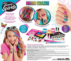 Shimmer 'N Sparkle Neon Craze Ultimate Party Kit by Cra-Z-Art