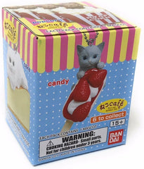 Bandai Gashapon Neko Cafe Series 9 Cat Mascot Keychain Blind Box