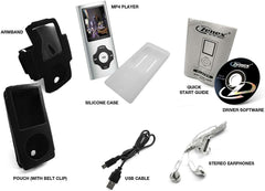 Zenex MP5556-2 Portable MP4 Player 2GB with FM Radio – Silver