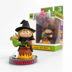 Bandai Garbage Pail Kids Weird Wendy 4" Collectible Figure with Exclusive Card