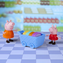 Peppa Pig Supermarket Playset — 2 Figures & 8 Accessories
