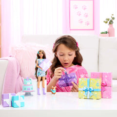 Barbie Party Unboxed Pet Birthday Party Stars Set – 10 Surprises