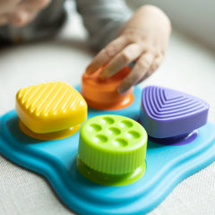 Fat Brain Toys Lidzy Stacking & Nesting Sensory Toy for Babies