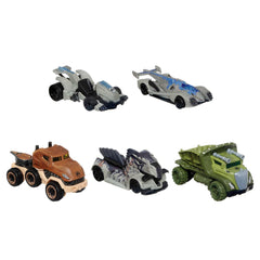Hot Wheels Jurassic World 4-Pack Character Die-Cast Cars