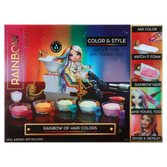 Rainbow High Salon Playset – Working Sink & Hair Color Foam Kit