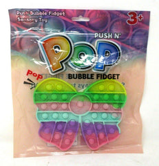 Push N' Pop Bubble Fidget Bow | Sensory Stress Relief Toy