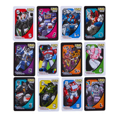 Mattel UNO Flip Transformers Card Game — Autobots vs. Decepticons