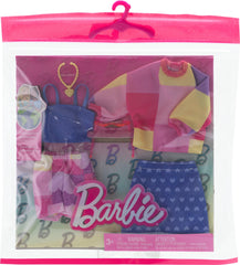 Barbie Fashions 2-Outfit Clothing Set with Tops, Skirt, Shorts & Accessories