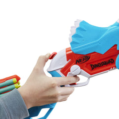 Nerf DinoSquad Tricera-Blast Dart Blaster | Triceratops Design