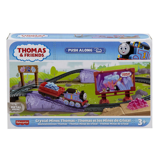 Fisher-Price Thomas & Friends Crystal Mines Metal Push-Along Engine