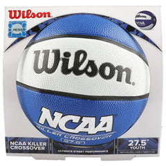Wilson NCAA Killer Crossover 27.5" Youth Basketball – Blue