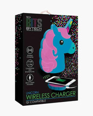 Bytech Unicorn Wireless Qi Charging Pad – Pink & Blue