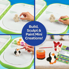 Crayola Clay Sculpting Station – Kids Pottery Wheel Art Set