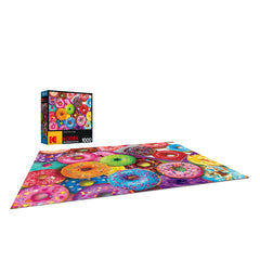 Kodak Premium I Love Donuts 1000-Piece Jigsaw Puzzle for Adults