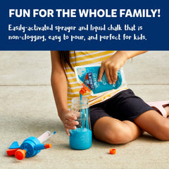 Elmer's Spray It! Washable Liquid Chalk Refill – Blue
