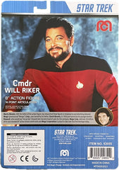 Mego Commander Will Riker Star Trek Figure 8 Inch