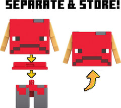 Mattel Minecraft Mob Head Minis Strider Collectible Figure
