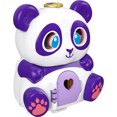 Polly Pocket Flip & Find Panda Compact with Micro Doll & Accessories