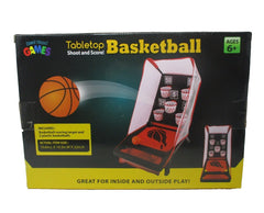 Real Wood Games Tabletop Shoot and Score Basketball Game