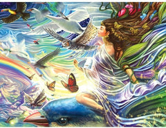 Lafayette Rainbowline Fairies Sky Fairy 750-Piece Jigsaw Puzzle