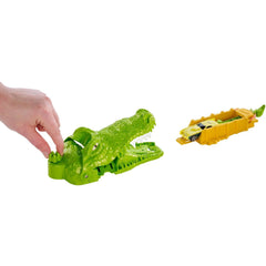 Hot Wheels Crocodile Crunch Play Set with 1 Car