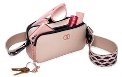 Caboodles Life & Style Crossbody Clutch – Navy/Bone