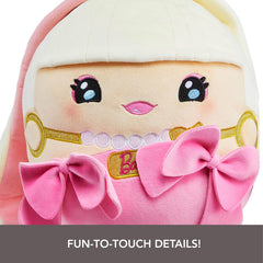 Barbie Cuutopia 10-Inch Soft Plush Pillow Doll with Pink Bows