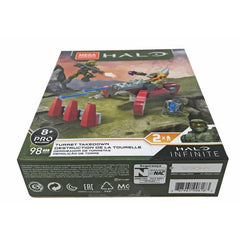 Mega Construx Halo Infinite Turret Takedown Building Set | 98 Pieces