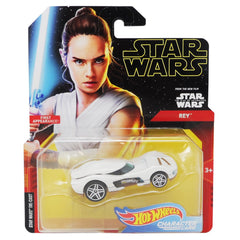 Hot Wheels Star Wars Rey Character Car | Die-Cast Collectible