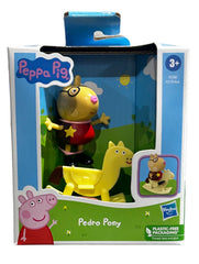 Hasbro Peppa Pig Pedro Pony Figure with Skateboard | Fun Friends