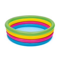 H2OGO! Inflatable Rainbow Round Kids Splash Pool