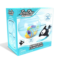 ZhuZhu Aquarium Bubble Ball & Surfboard Set – Cepia