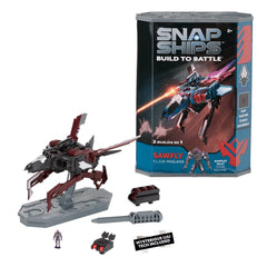 Snap Ships Sawfly Klaw Minelayer – Build to Battle Construction Set