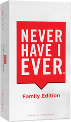 PlayMonster Never Have I Ever – Family Card Game with Paddles