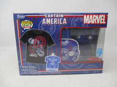 Funko Pop Tees Captain America Art Series Boxed Set – Size L