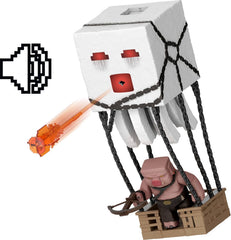 Mattel Minecraft Blast Attack Ghast Figure Set with Lights & Sounds