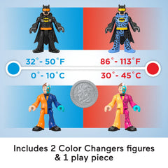 Imaginext DC Super Friends Batman & Two-Face Color-Changing Figure Set
