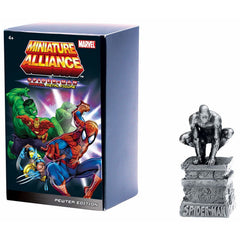Marvel Legends Spider-Man 4" Pewter Metal Figurine | Lost Wax Cast