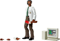 Mattel Jurassic World Toys Amber Collection Ray Arnold 6-in Action Figure with Movie-Inspired Removable Arm, Headset, & Computer Piece Accessory, Collectible Gift for 8 Years Old & Up